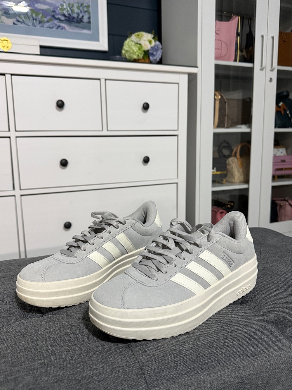 Adidas Platform Sneakers - Women’s 8